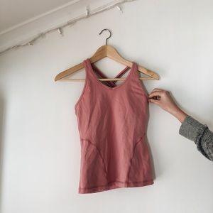 Cross Back Old School Tank